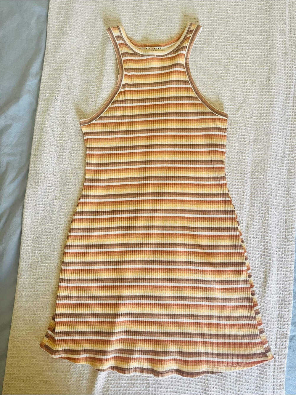 Billabong Striped Ribbed Tank Dress